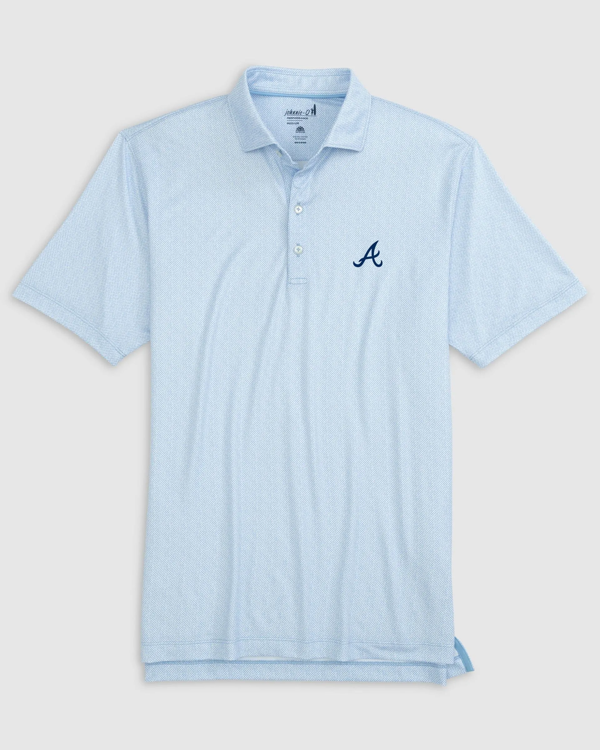 Atlanta Braves Hinson Printed Jersey Performance Polo