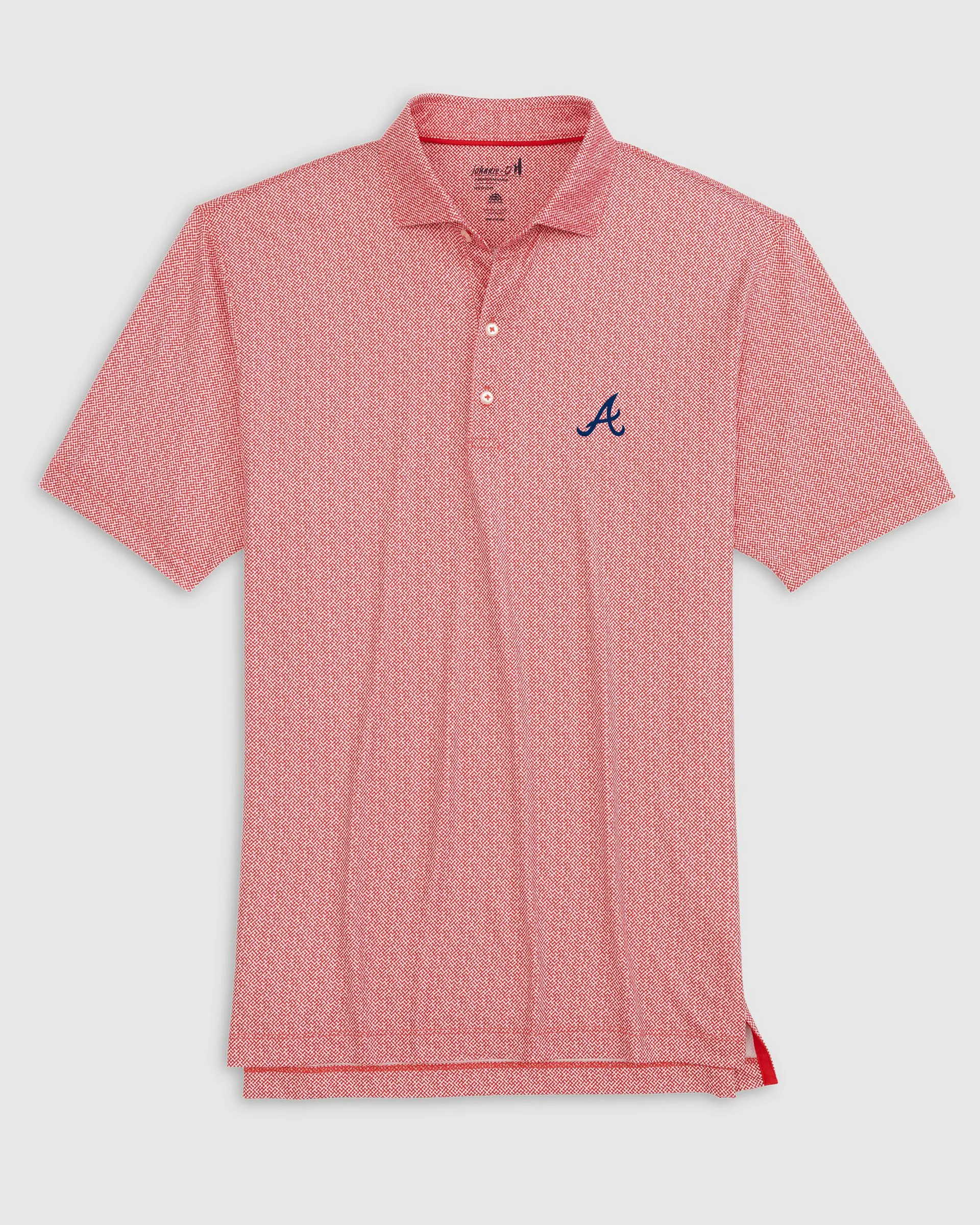 Atlanta Braves Hinson Printed Jersey Performance Polo