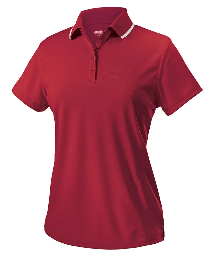 Charles River Women's Classic Solid Wicking Polo