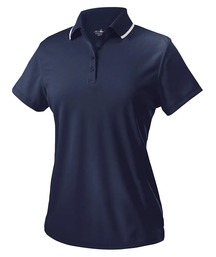 Charles River Women's Classic Solid Wicking Polo