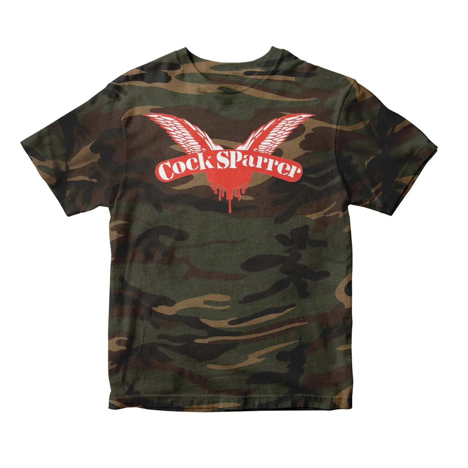 Cock Sparrer - Wings - Camo - T-Shirt