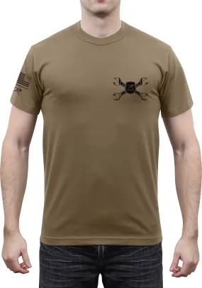 Coyote Brown American Strength Land of the Free T-Shirt