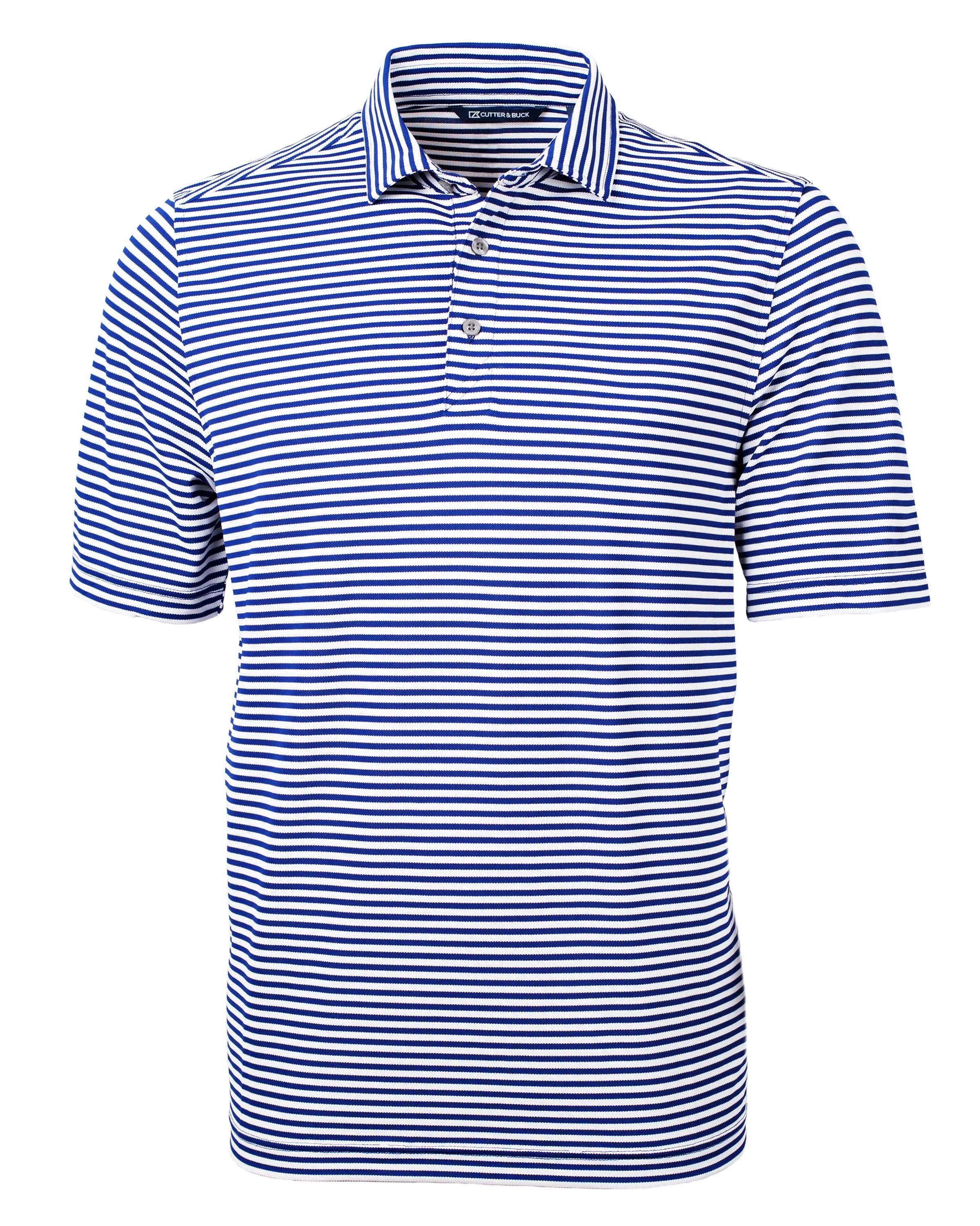 Cutter & Buck Tall Virtue Eco Pique Stripe Recycled Polo