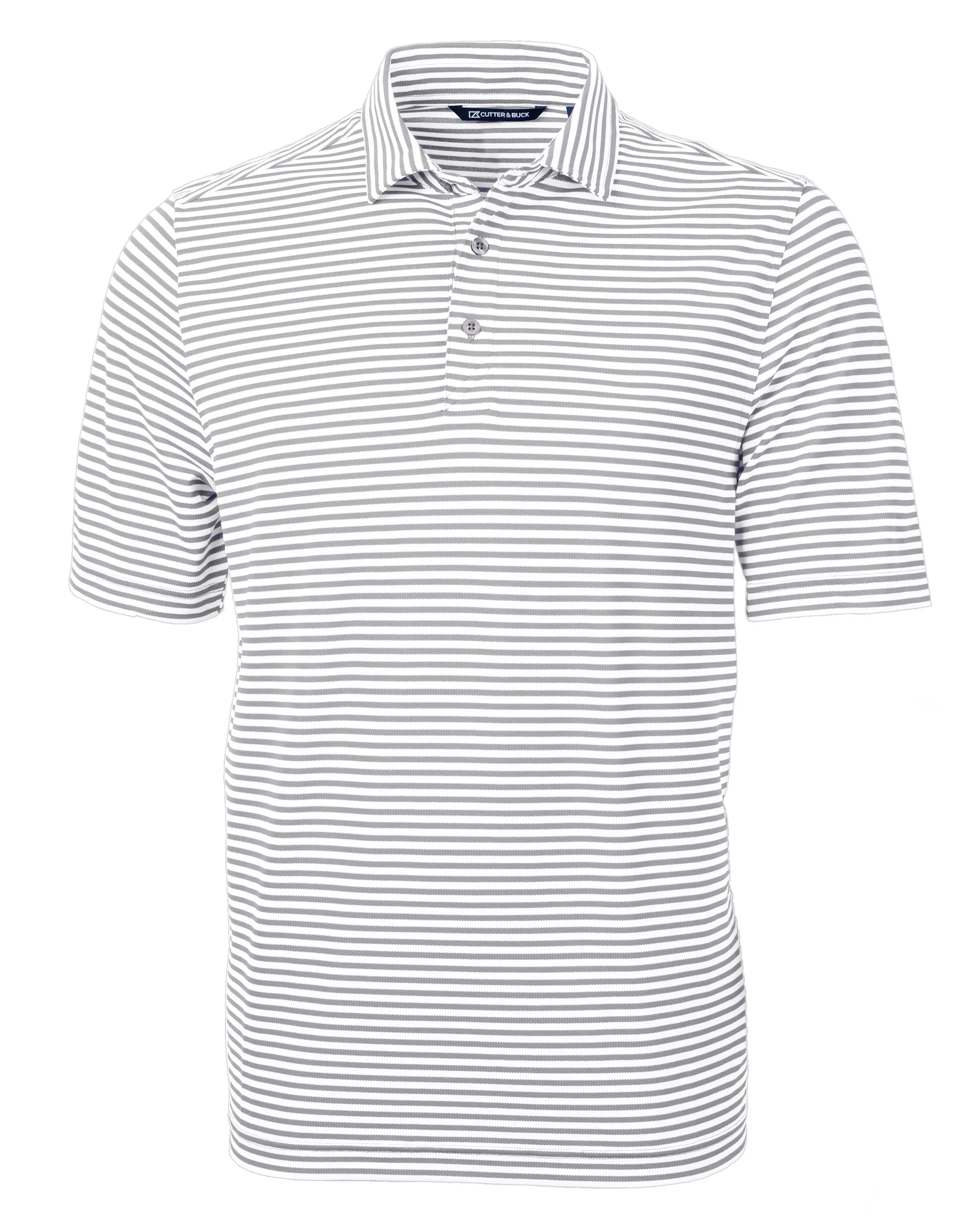 Cutter & Buck Tall Virtue Eco Pique Stripe Recycled Polo