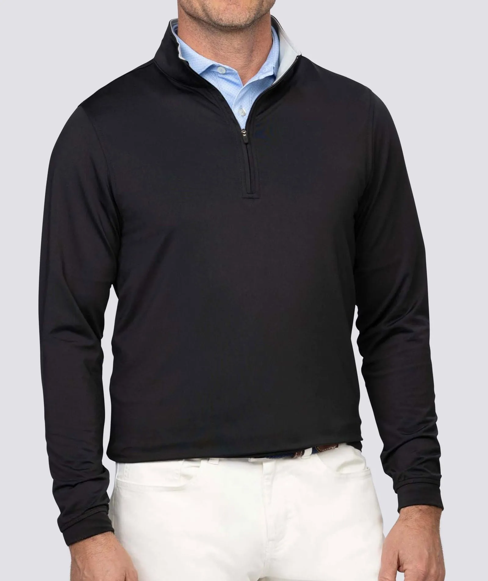 Eli Solid Performance Quarter-Zip Pullover