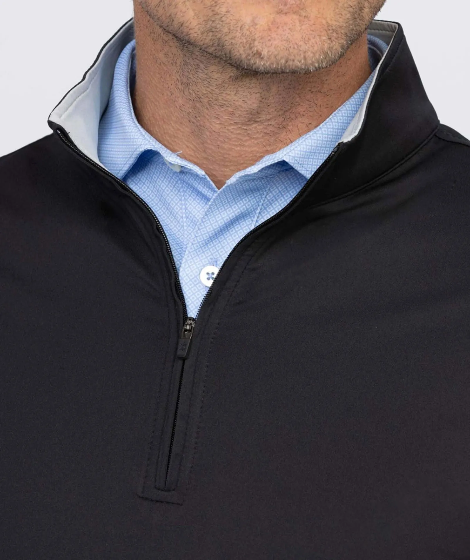 Eli Solid Performance Quarter-Zip Pullover