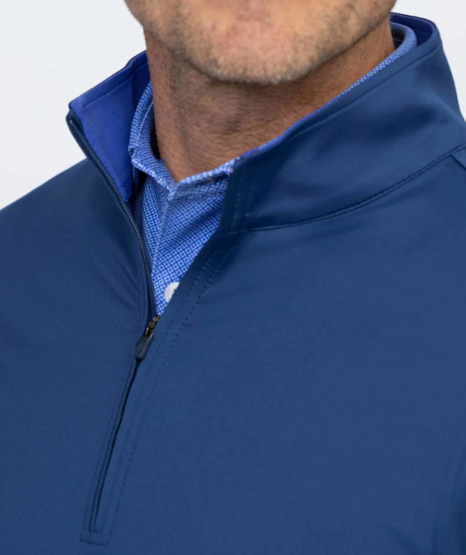 Eli Solid Performance Quarter-Zip Pullover