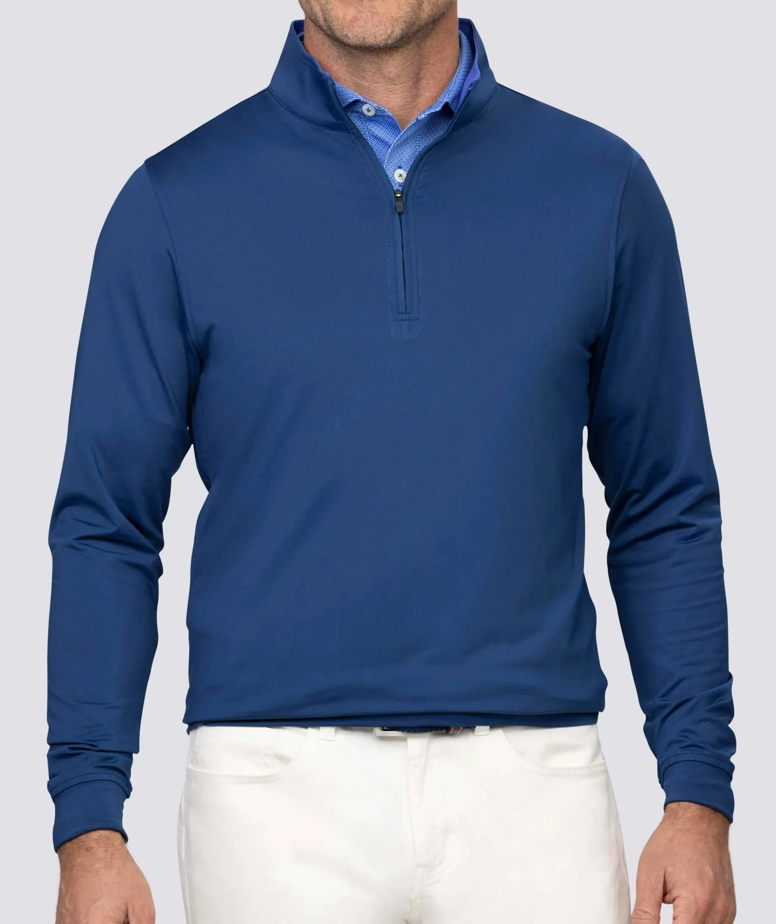 Eli Solid Performance Quarter-Zip Pullover