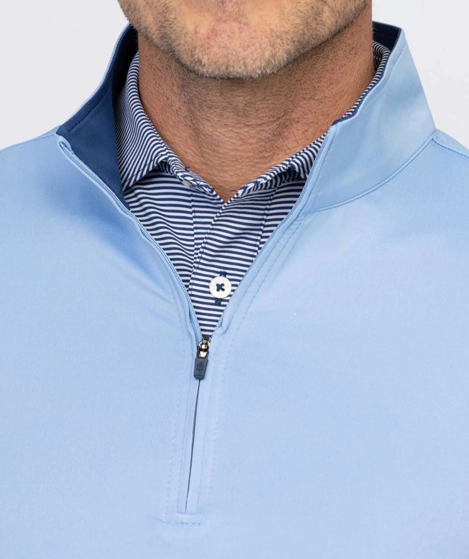 Eli Solid Performance Quarter-Zip Pullover