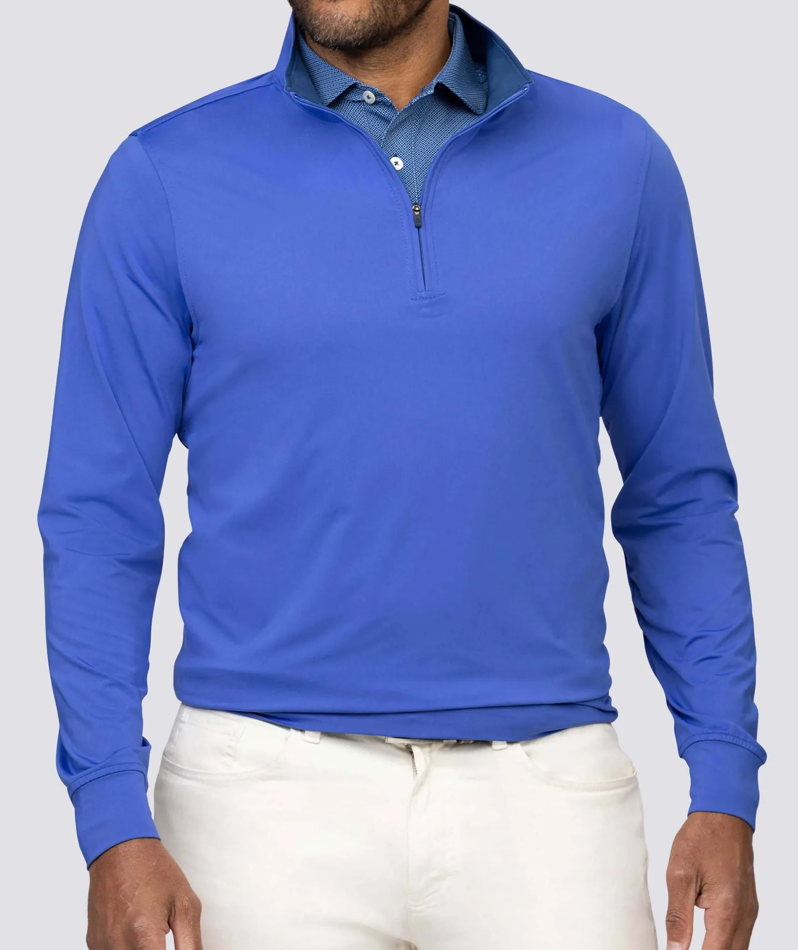 Eli Solid Performance Quarter-Zip Pullover