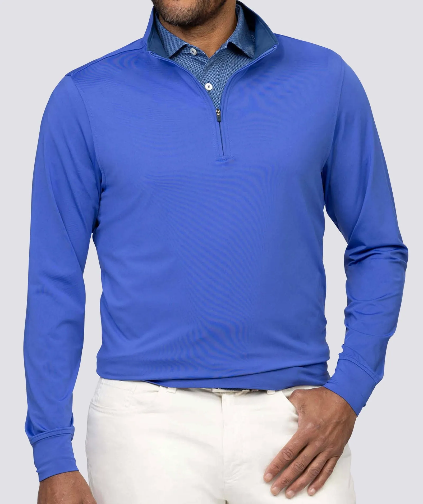 Eli Solid Performance Quarter-Zip Pullover