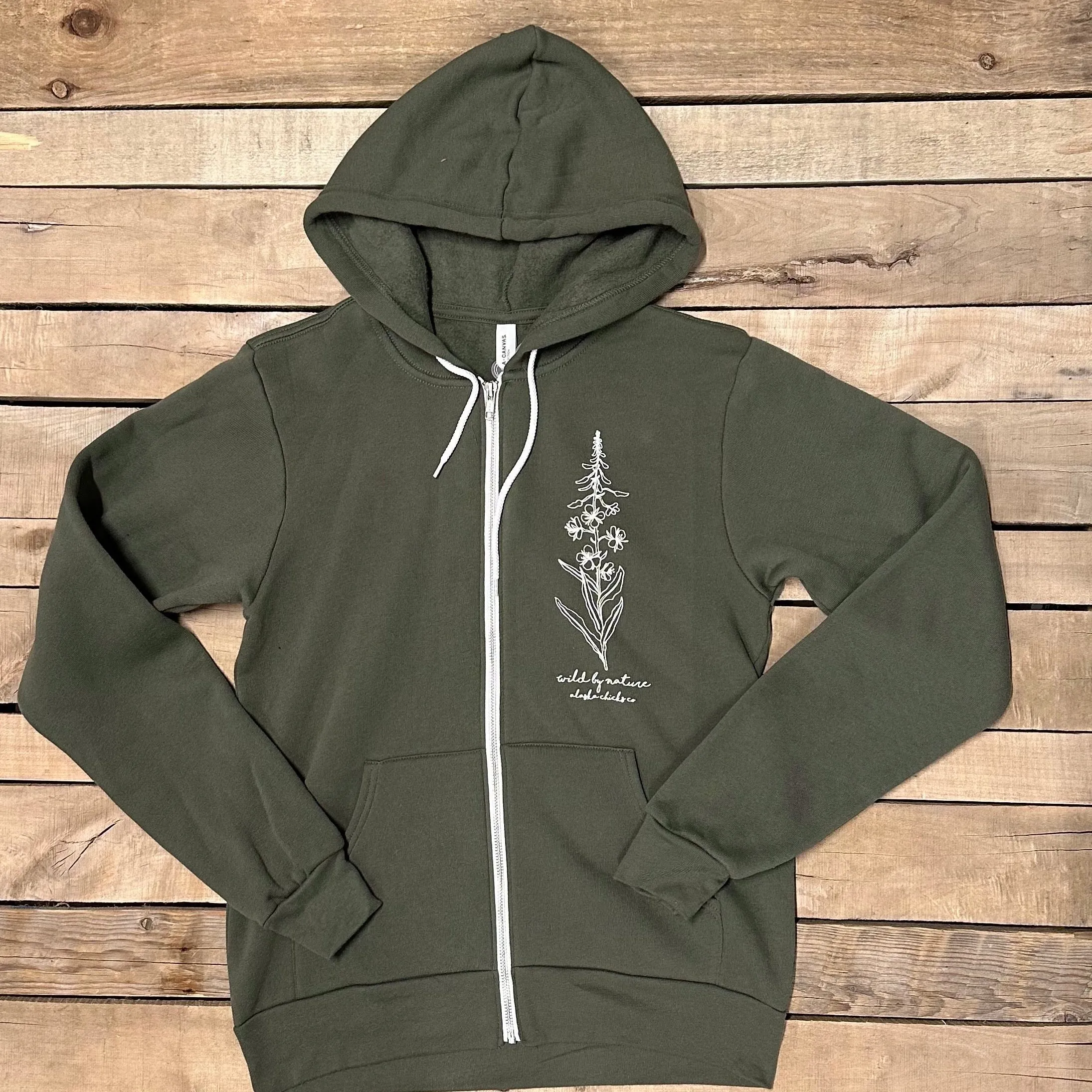 Fireweed Zip-Up Hoodie