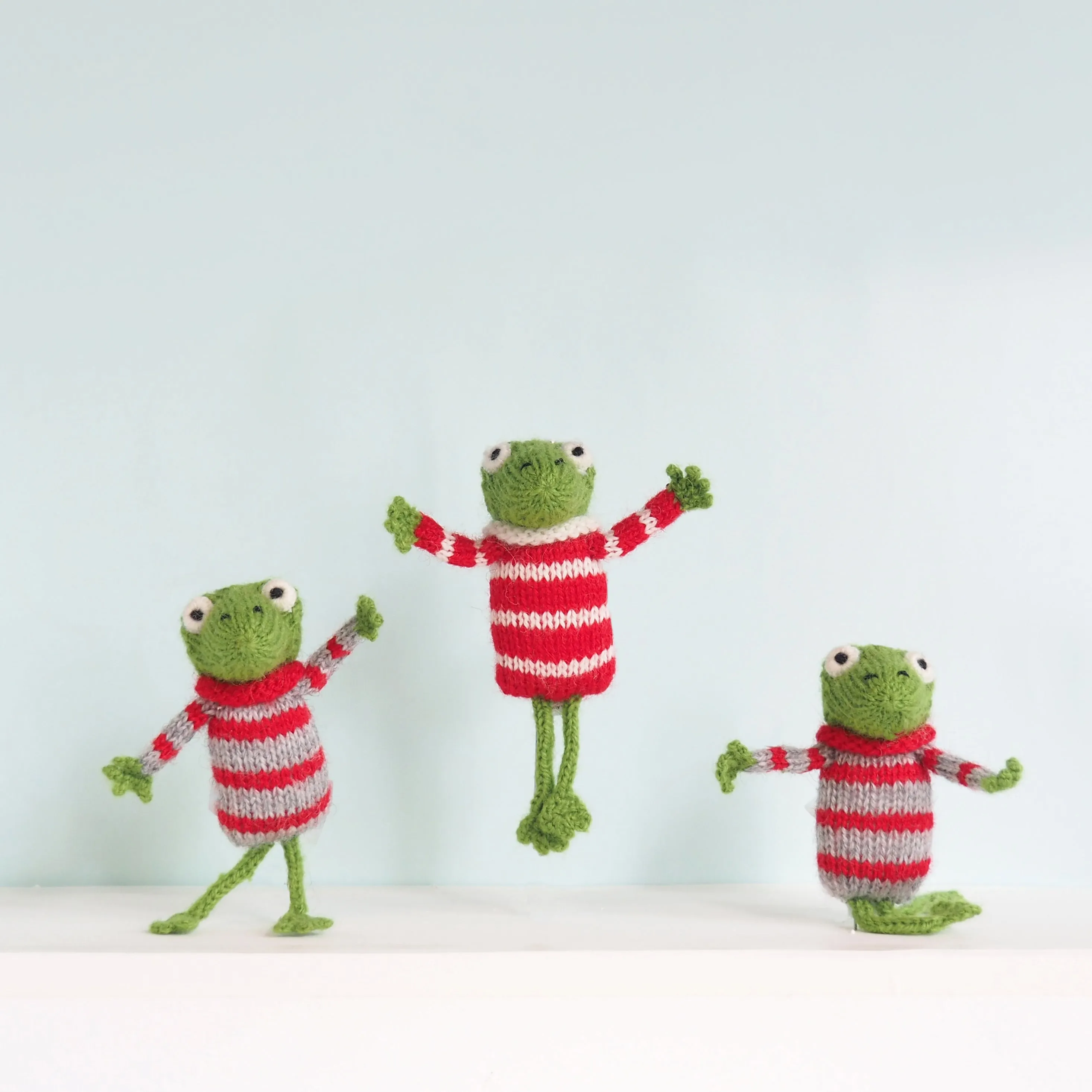 Frog Ornament- set of 2