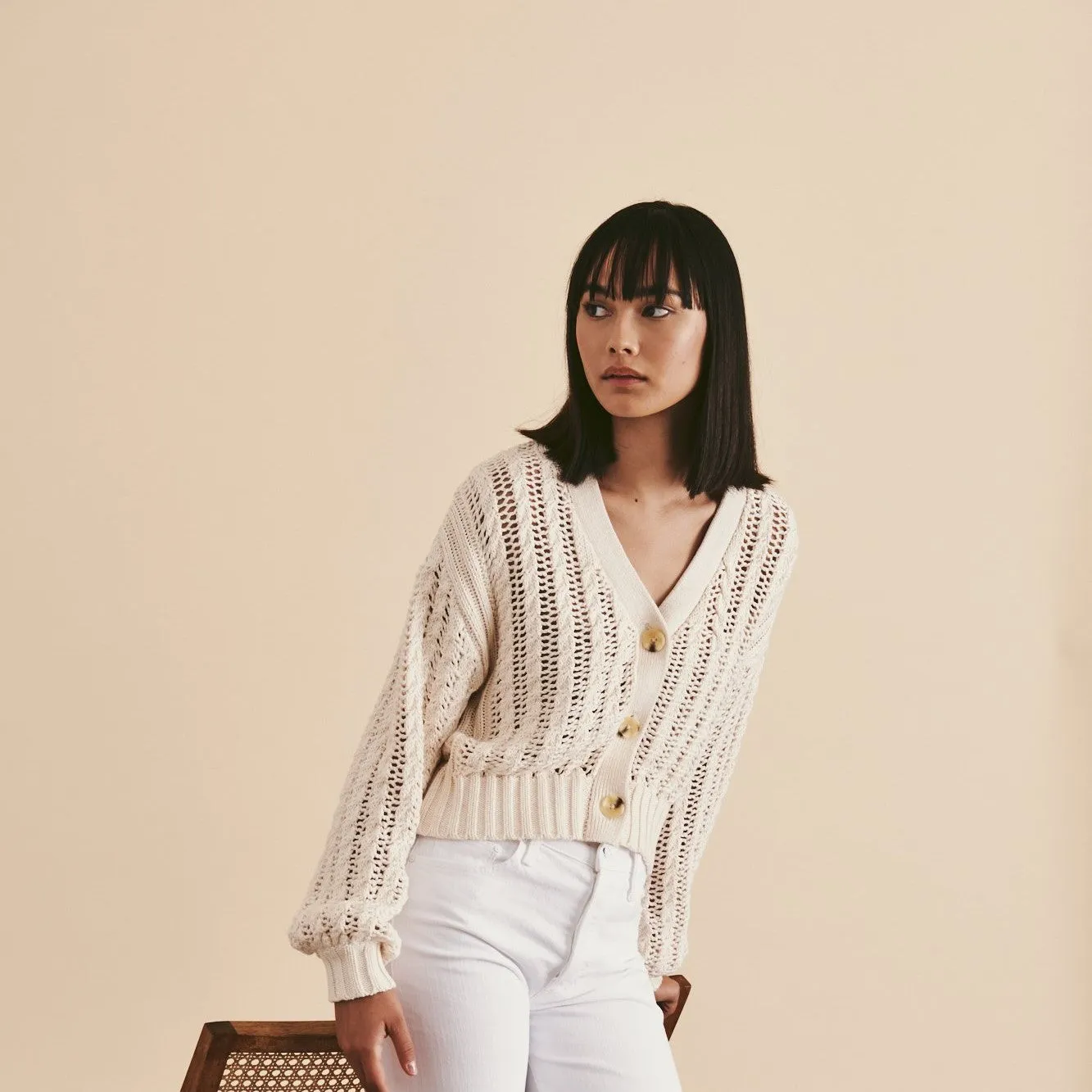 Galia Sweater (Sea Shell)