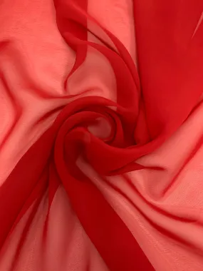 Hi-Multi Chiffon - Red - 112cm