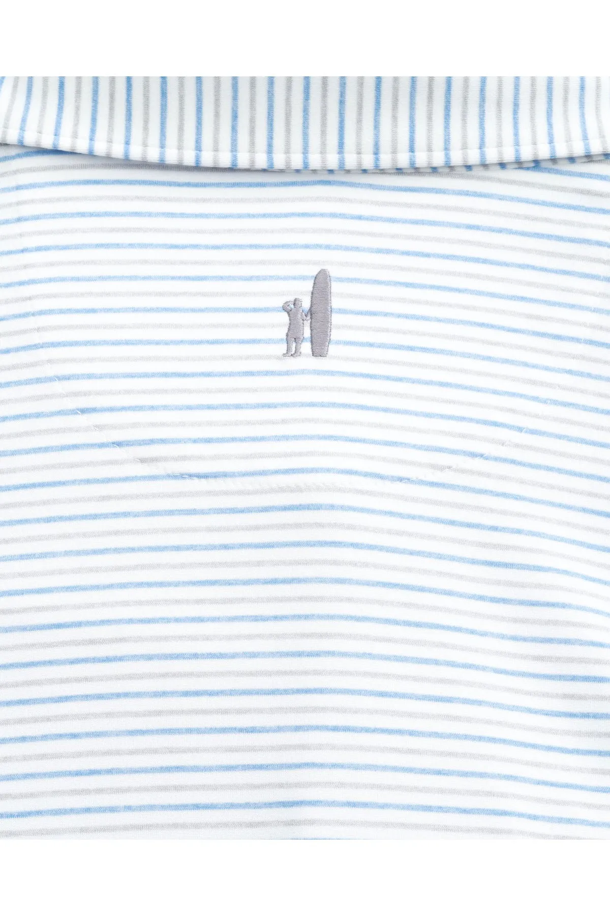 Johnnie-O Mens Vik Custom Polos, Seal