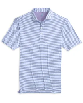 Johnnie-o Warwick Striped Featherweight Performance Polo