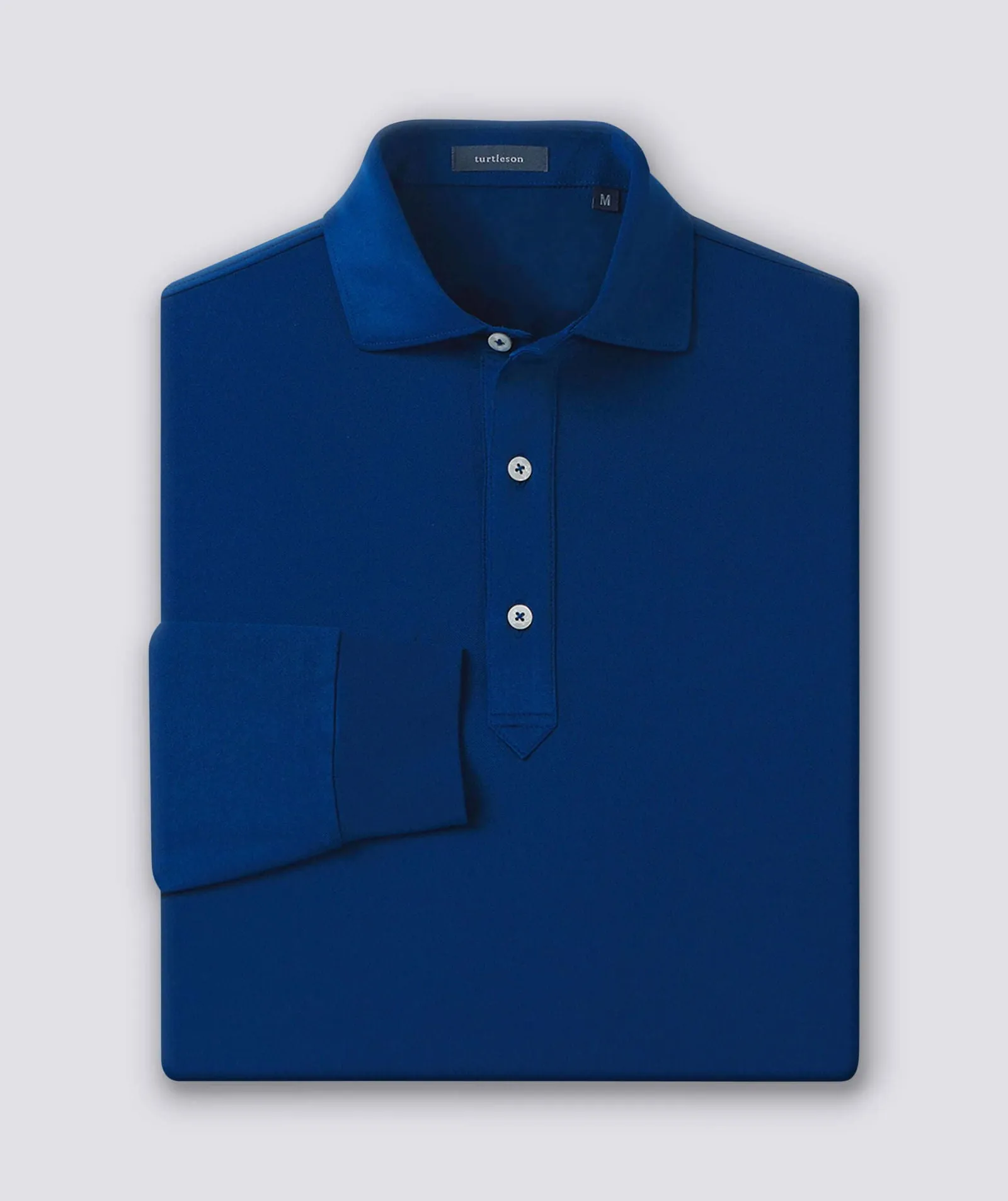 Kenneth Solid Performance Polo Long Sleeve