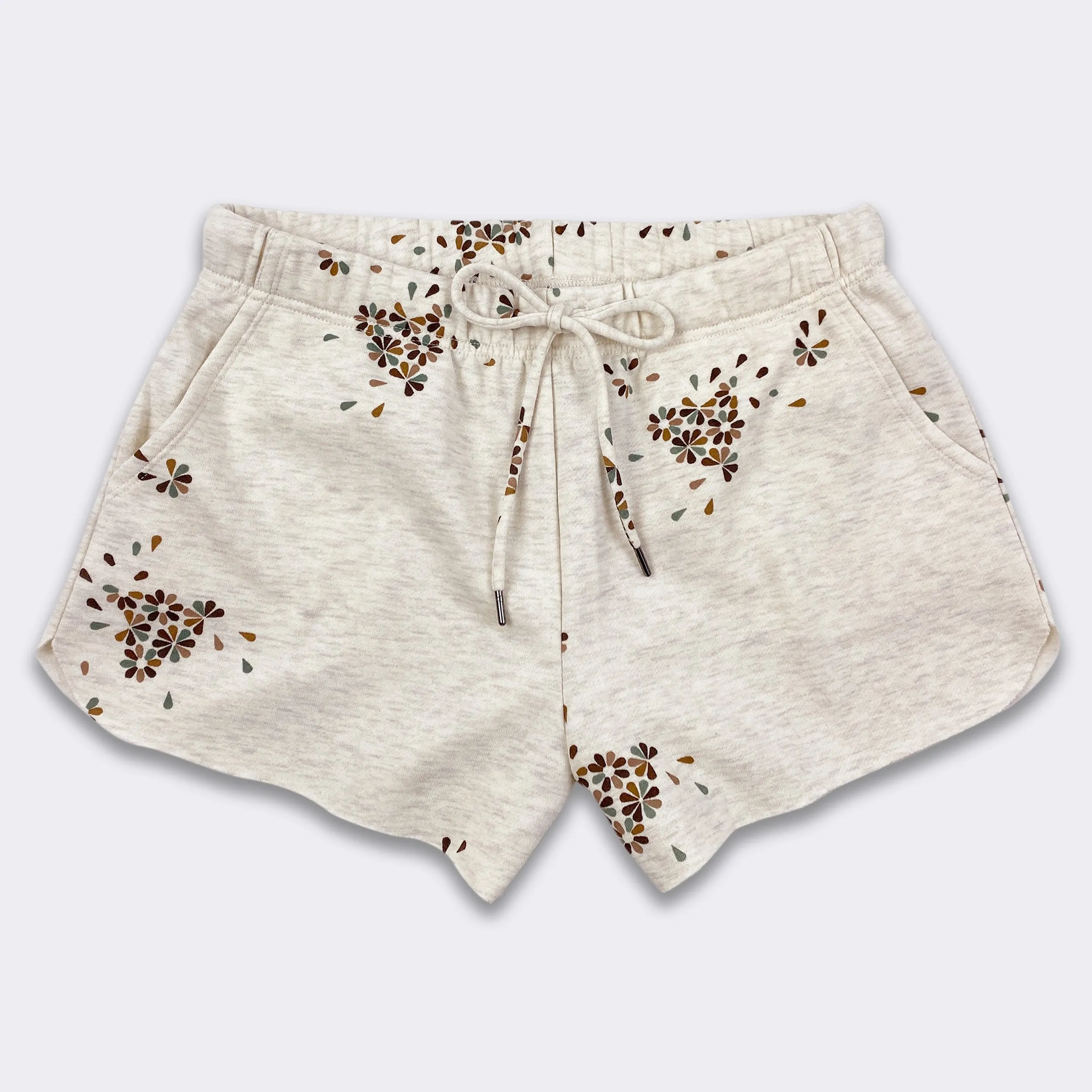 Ladies' Ash Heather Print Comfortwear Collection Shorties