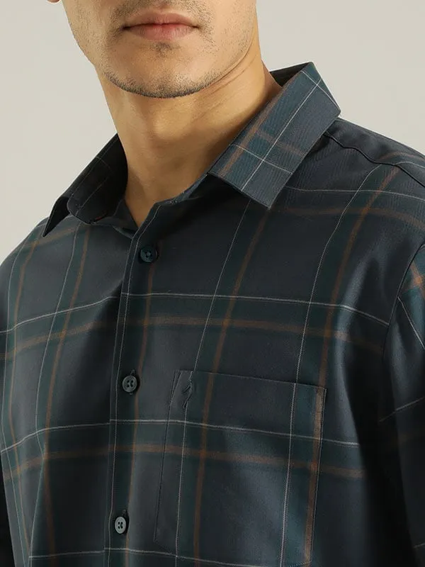 Men Checked Full Sleeve Cotton Shirt