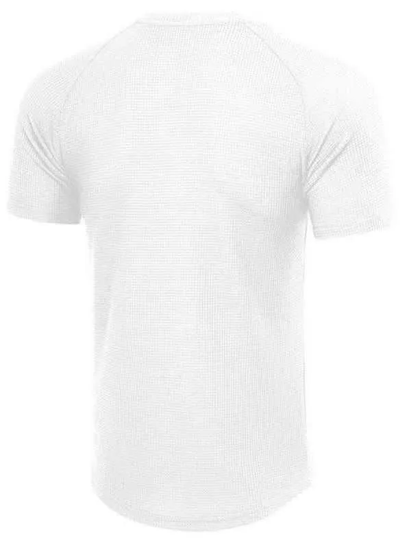 Men's Light Business Casual Round Neck Tee