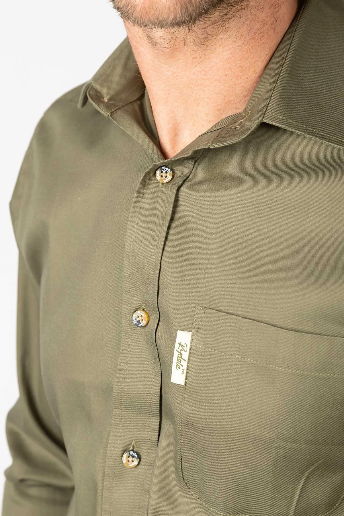 Men's Plain Country Shirt - Fimber