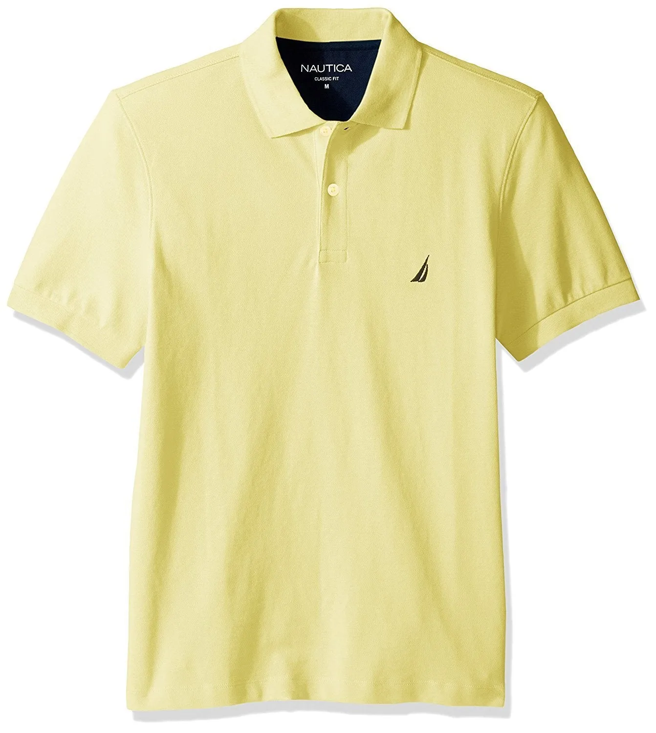 Nautica Men's Short-Sleeve Solid Deck Polo Shirt