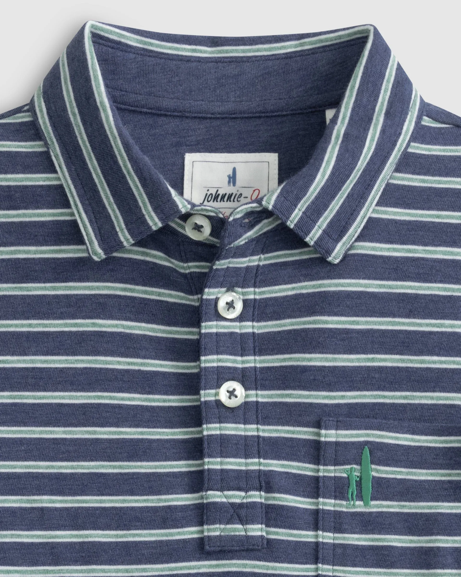 Original 4-Button Jr. Polo - Matthis Stripe