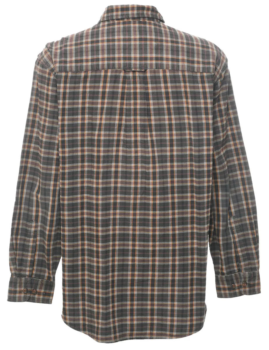 Pendleton Corduroy Checked Shirt - L