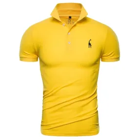 Polo Shirt Men Solid