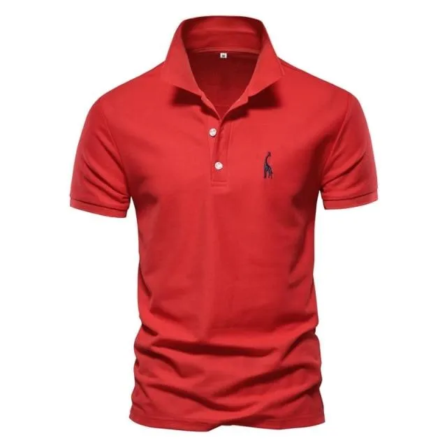 Polo Shirt Men Solid