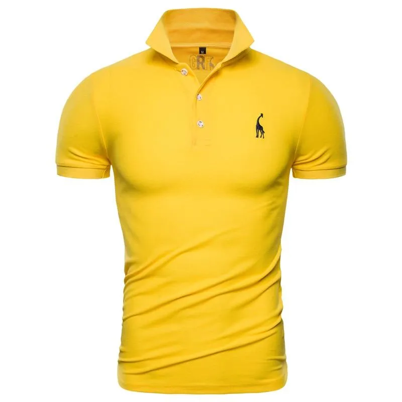 Polo Shirt Men Solid