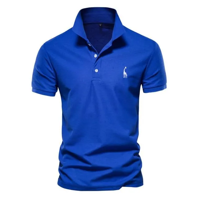 Polo Shirt Men Solid