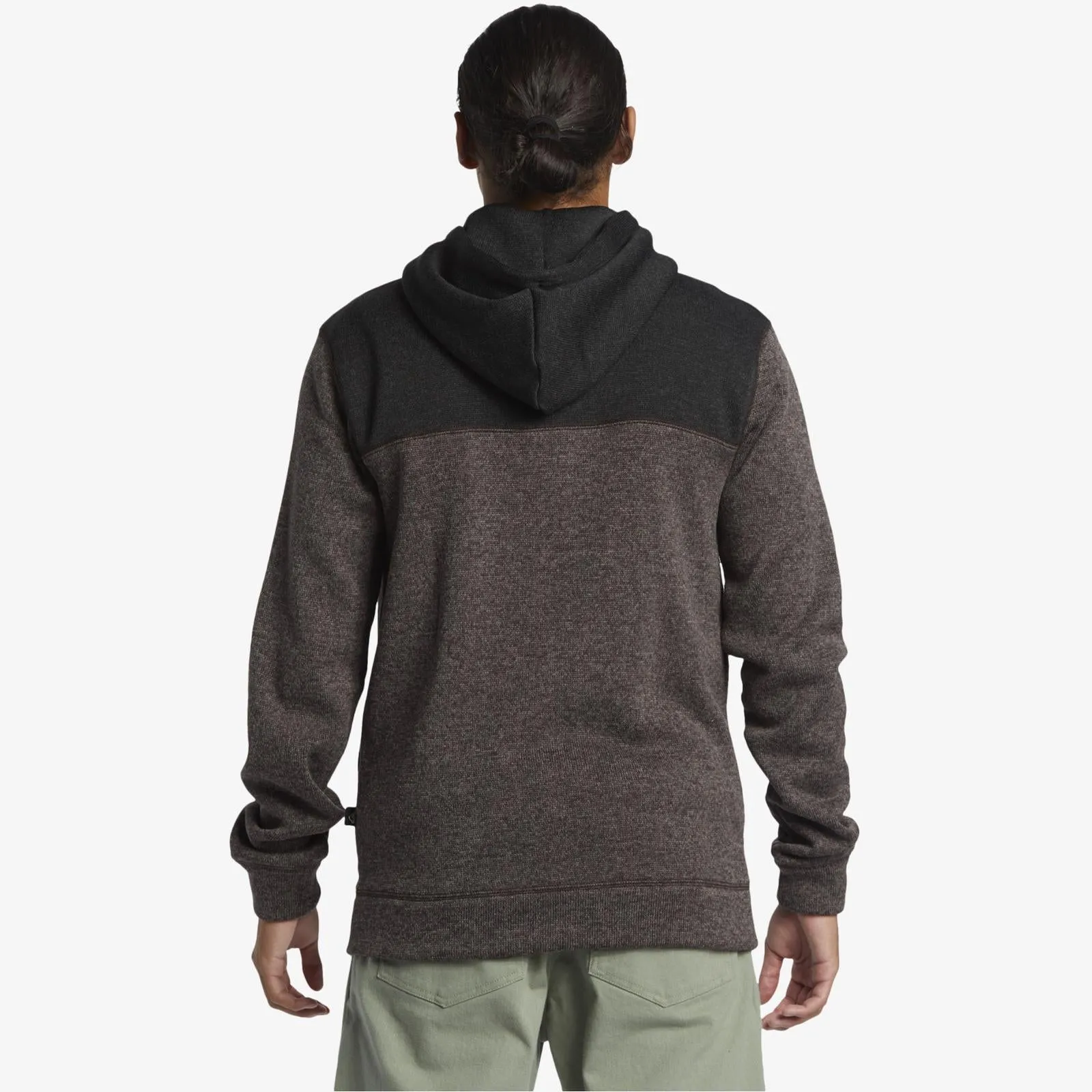 Quiksilver Mens Keller Block Zip Up Hoodie