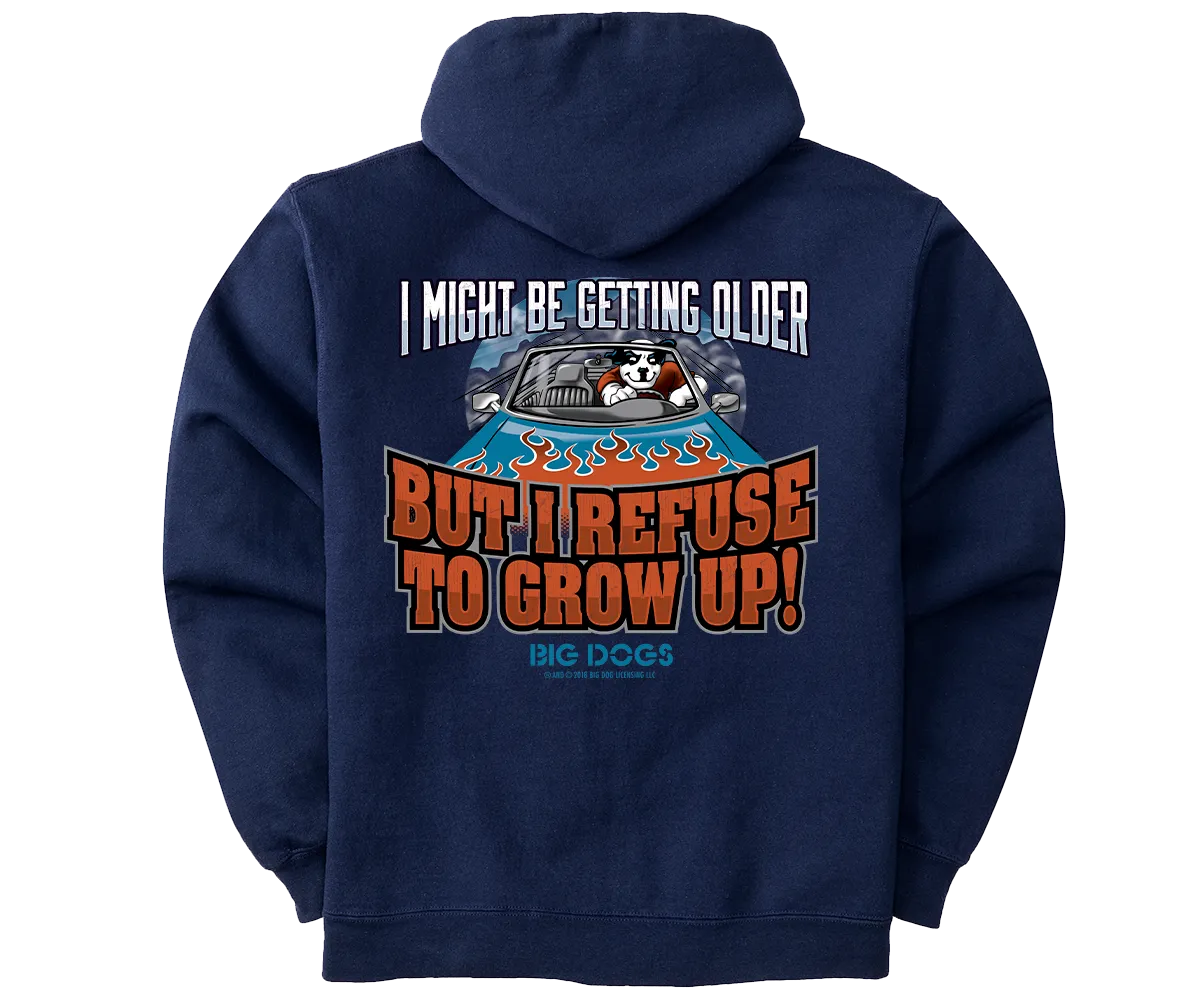 Refuse To Grow Up Graphic Hoodie