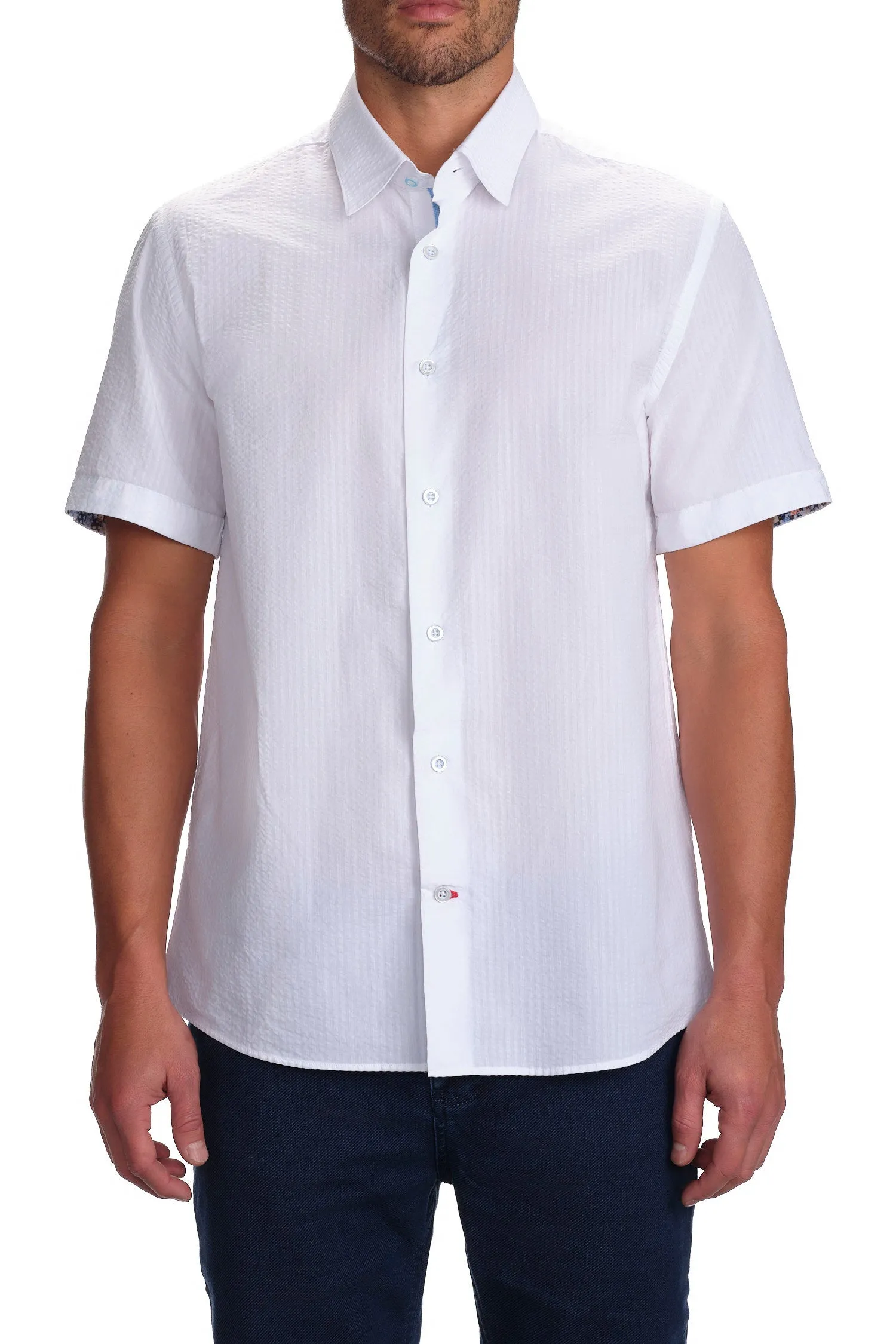 Seersucker Short Sleeve Shirt