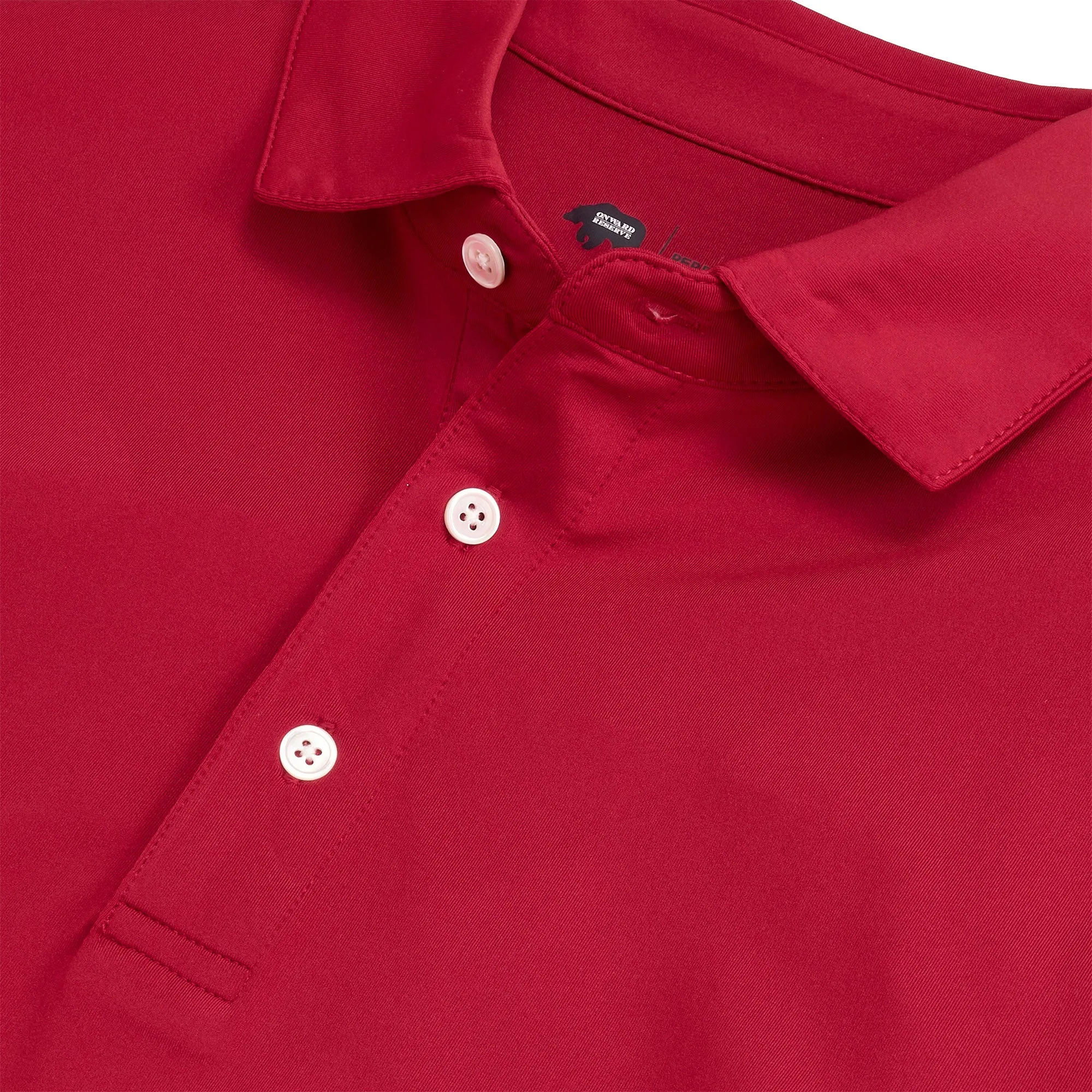 Solid Performance Polo - Crimson