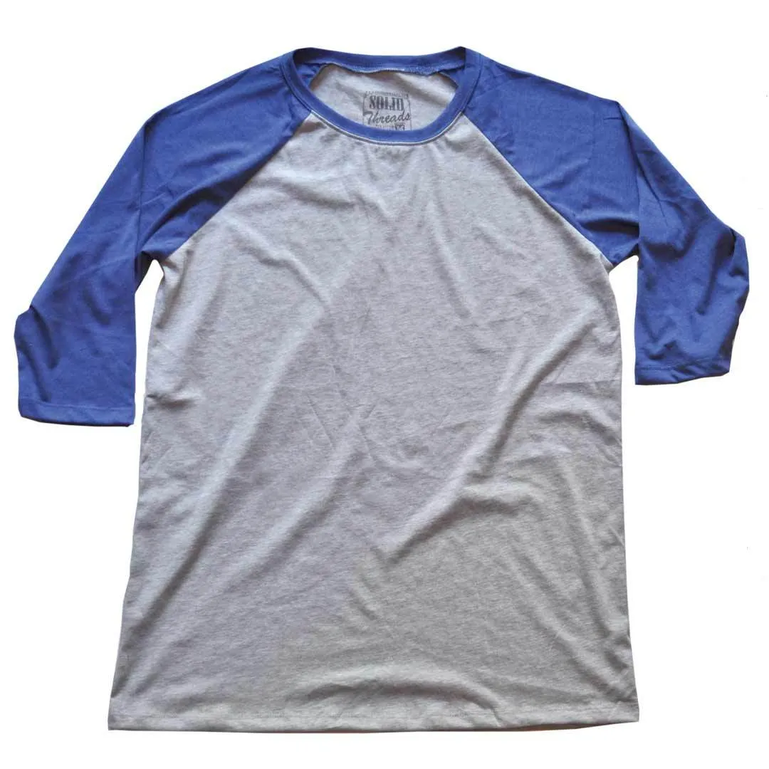 Solid Threads Raglan Baseball T-shirt