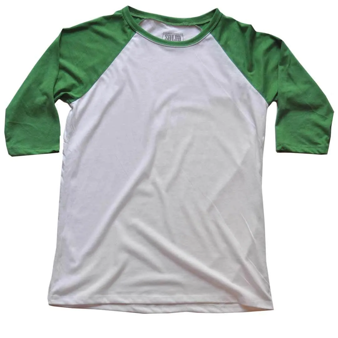 Solid Threads Raglan Baseball T-shirt