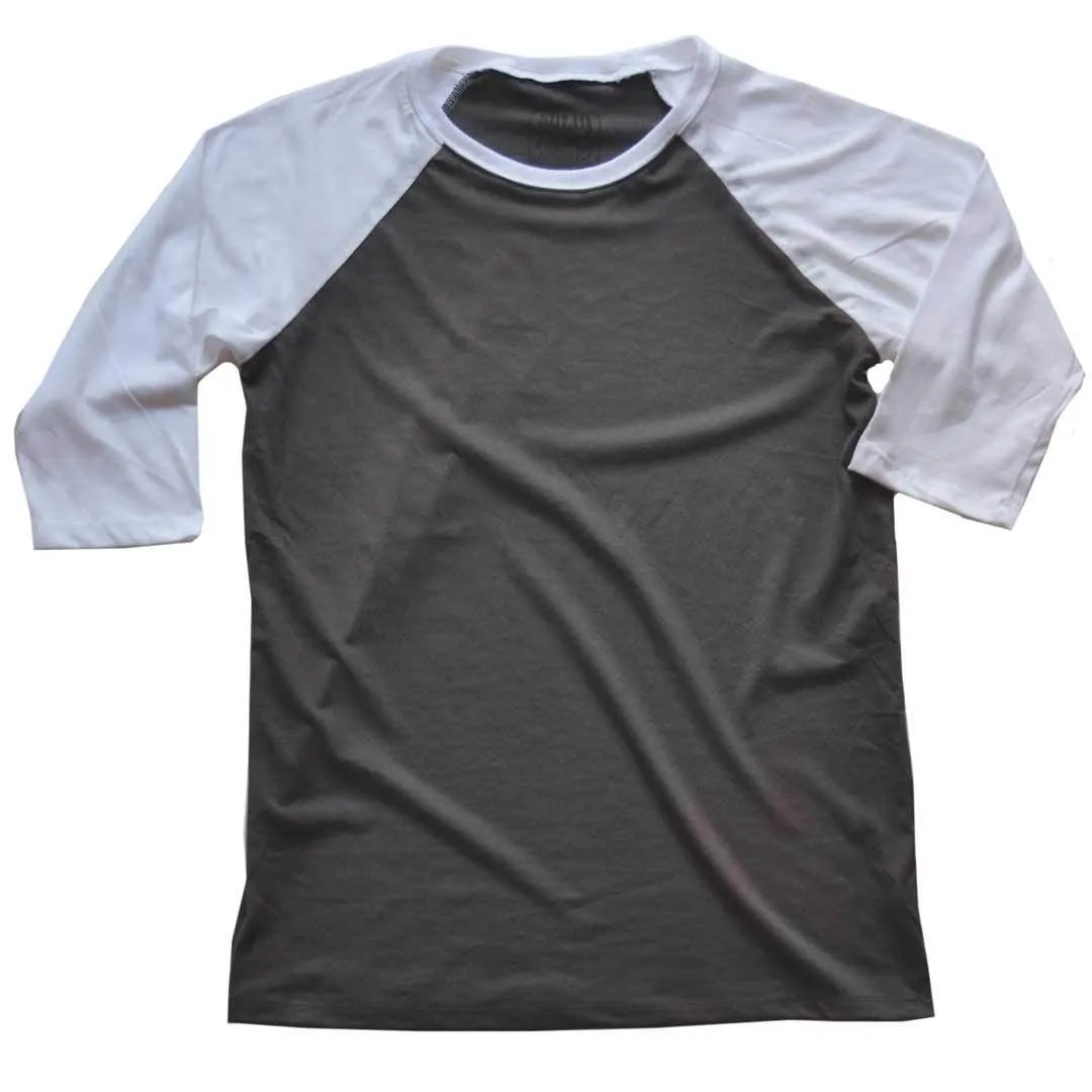 Solid Threads Raglan Baseball T-shirt