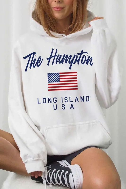 THE HAMPTONS USA GRAPHIC HOODIE