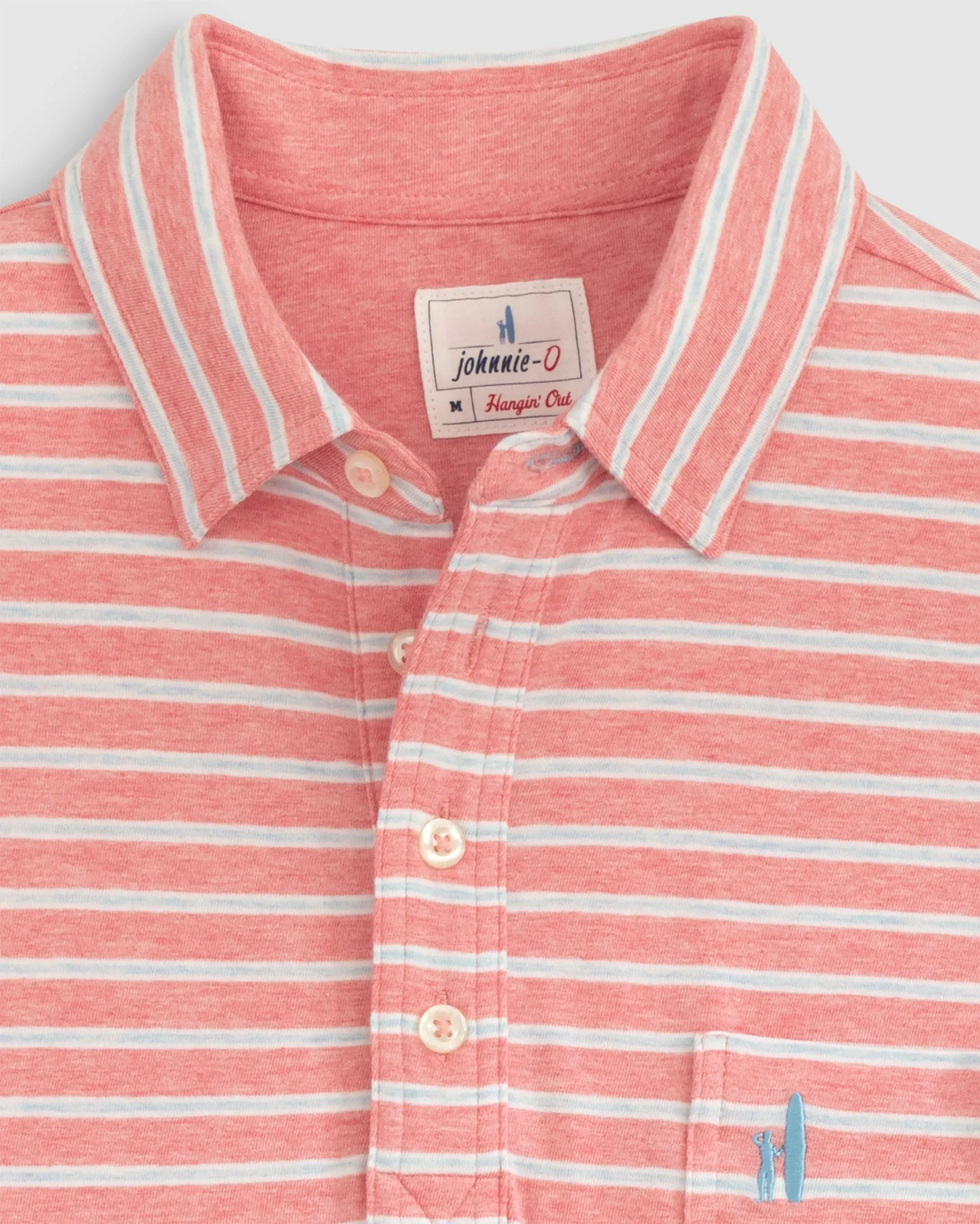 The Original Polo Matthis Stripe - Pomegranate