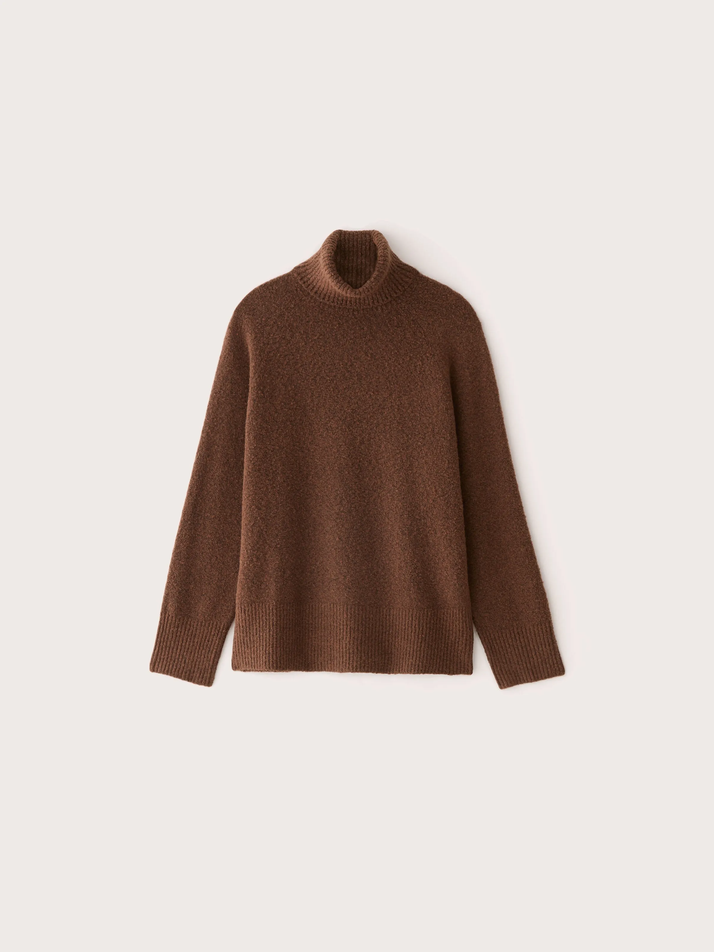 The Seawool® Turtleneck in Cappuccino