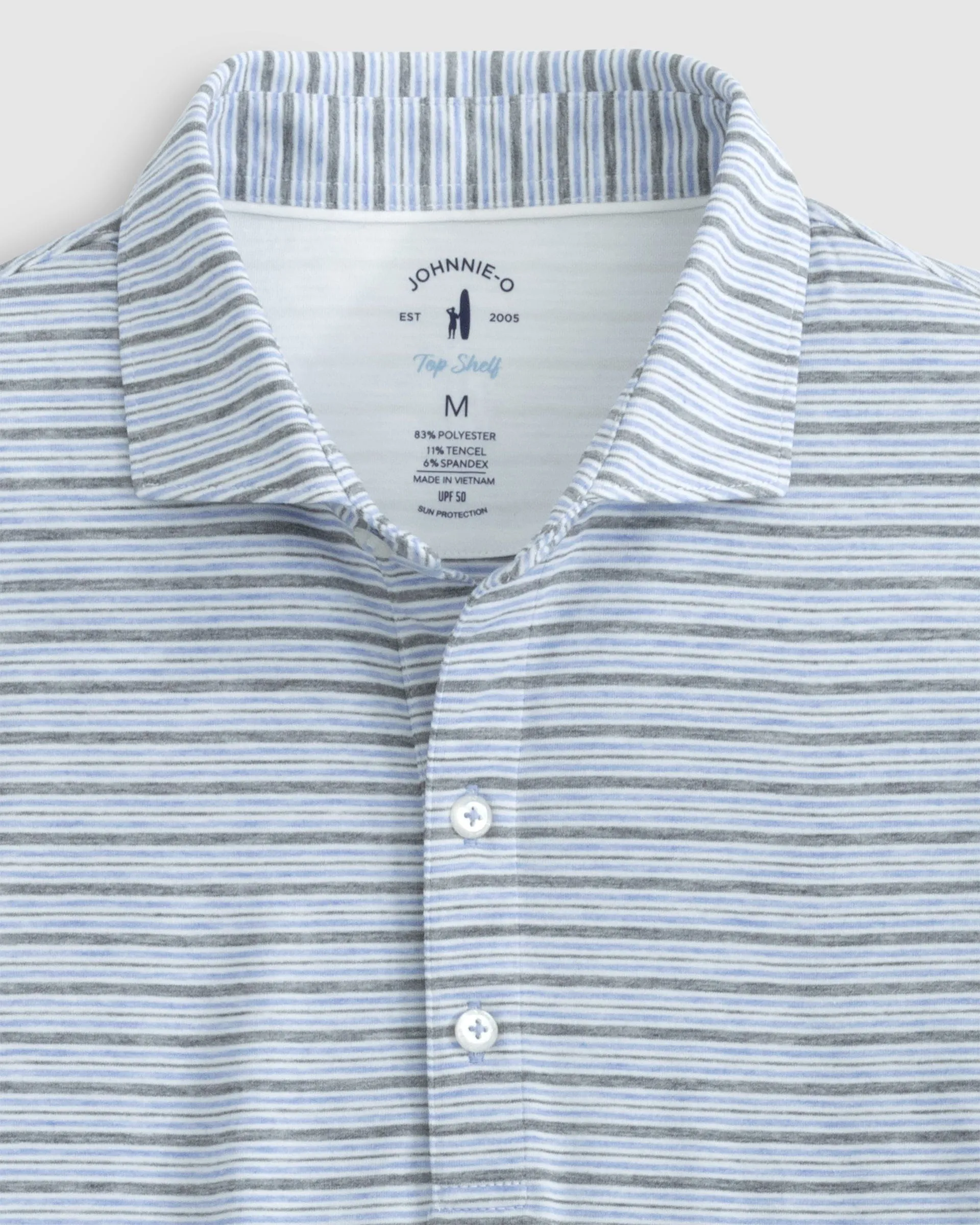 Top Shelf Performance Polo - Declan Stripe