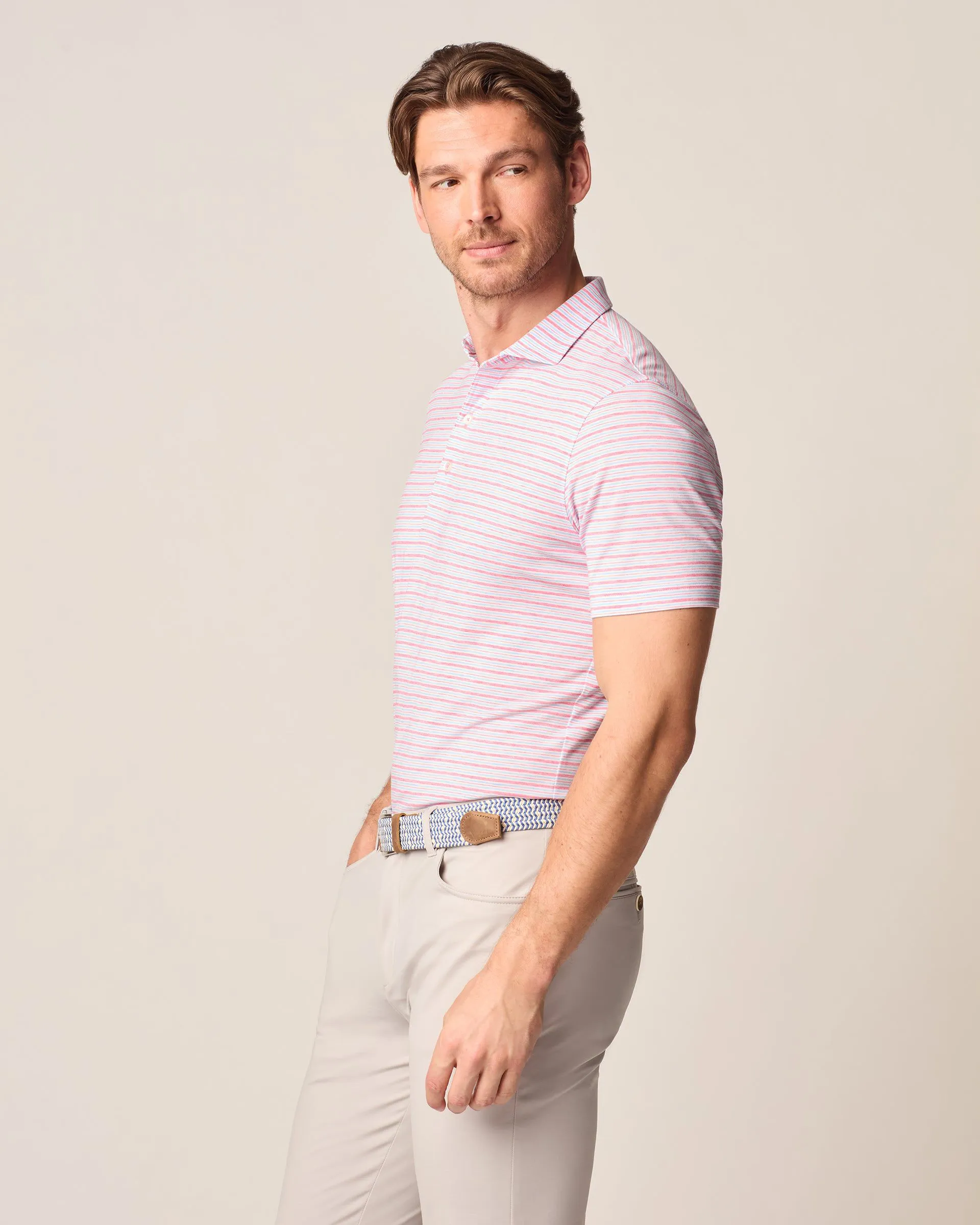 Top Shelf Performance Polo - Declan Stripe