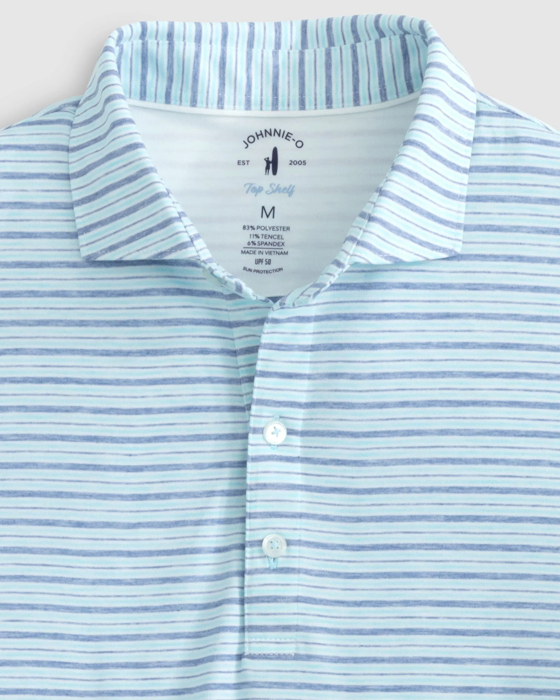 Top Shelf Performance Polo - Declan Stripe