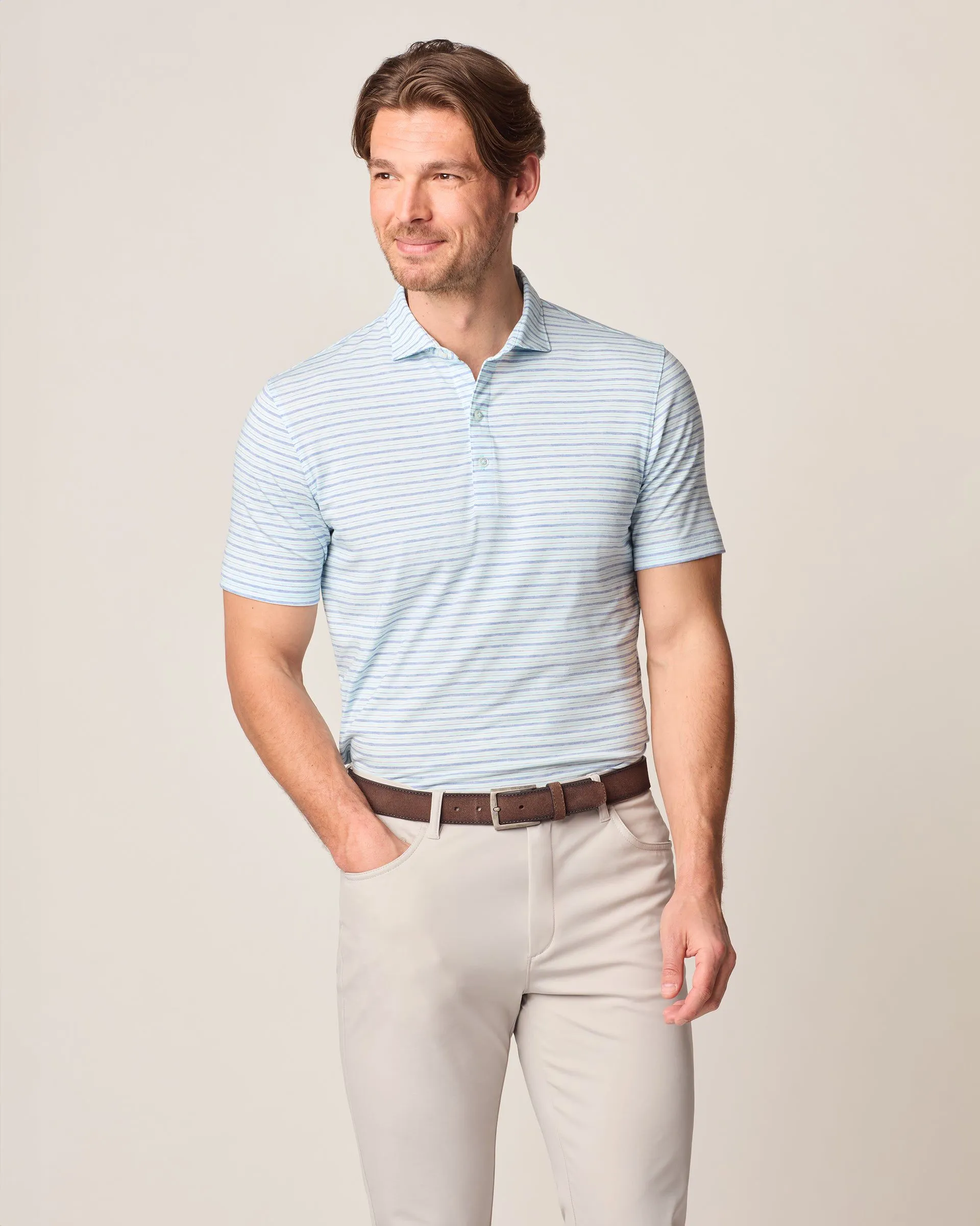 Top Shelf Performance Polo - Declan Stripe