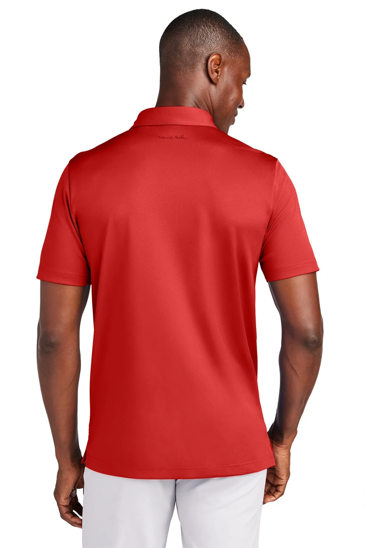 TravisMathew Cabana Solid Customized Polos, Crimson