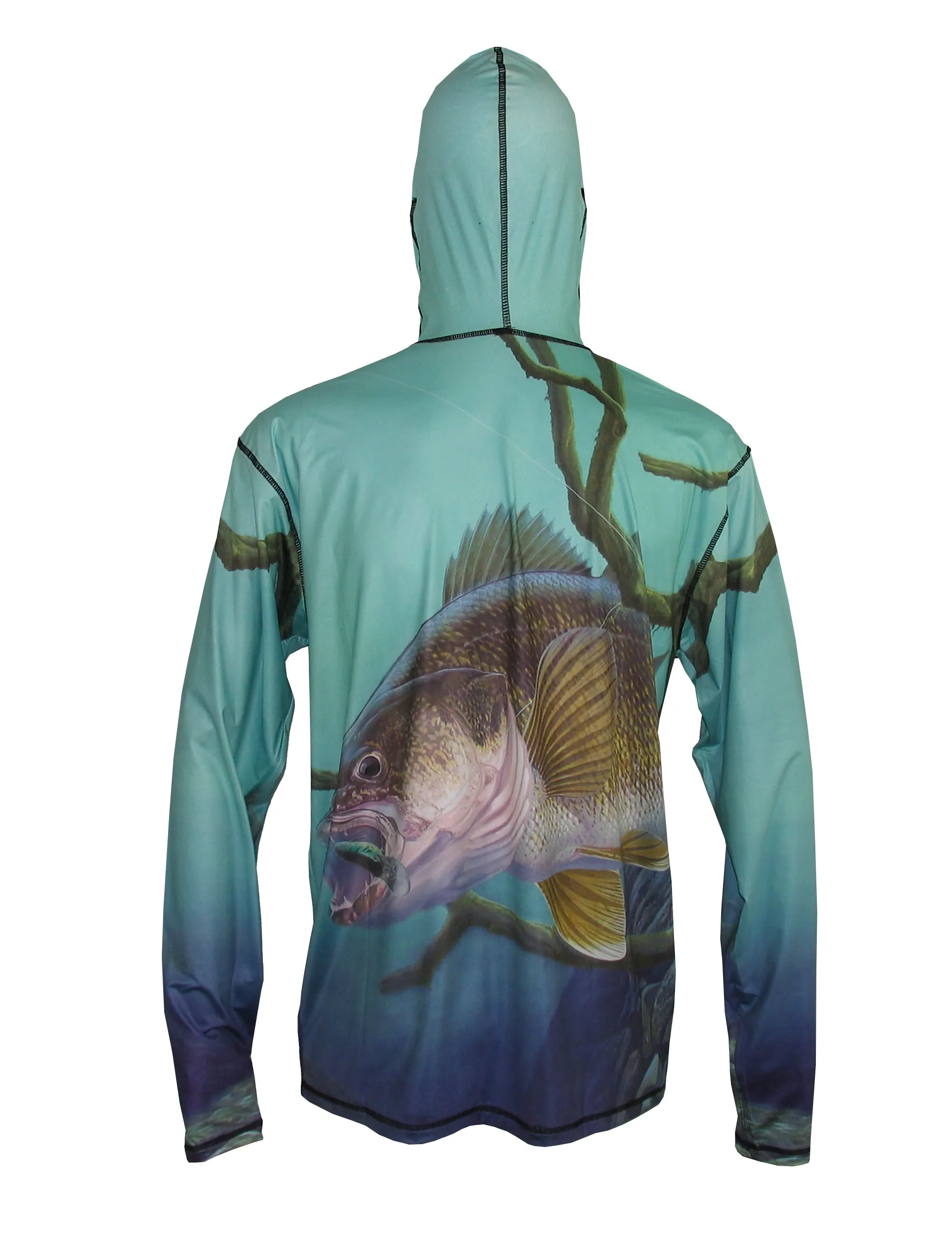 Walleye Graphic Fishing Hoodie