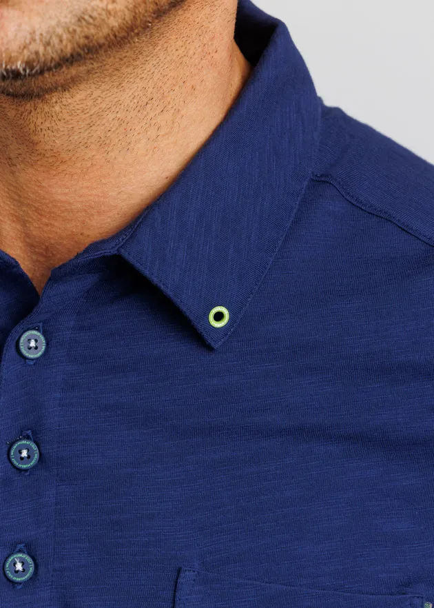 WM Corner Pocket Men's Polo | Navy